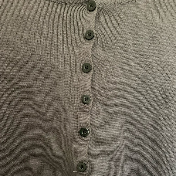 Shein Cropped Grey Cardigan - Picture 2 of 7